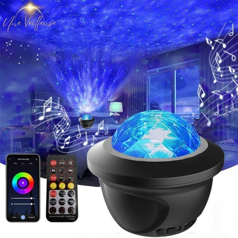 Projecteur galaxie - Projecteur bluetooth pour veilleuse de nuit – Une  Veilleuse