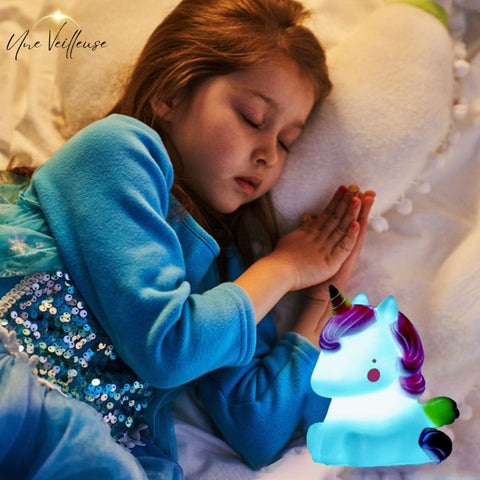 Veilleuse Licorne Pour Enfants, Lampe De Nuit Jouet Licorne Pour