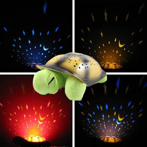 VEILLEUSE BEBE PROJECTION PLAFOND ǀ Doudou bebe Petite tortue