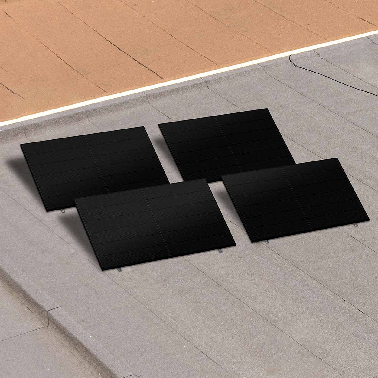 Balkonkraftwerk mit Halterung 800W
