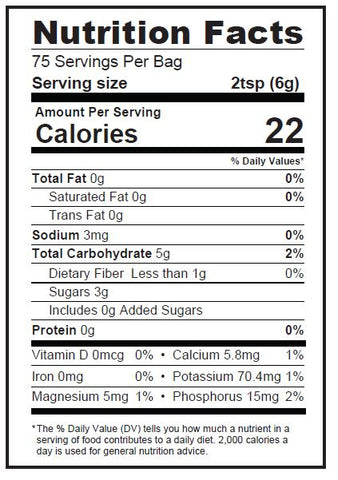 Nutrition Facts