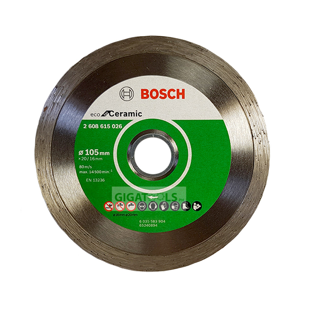 Bosch 4" Diamond Cutting Disc for Ceramic / Tiles ( 2608615026