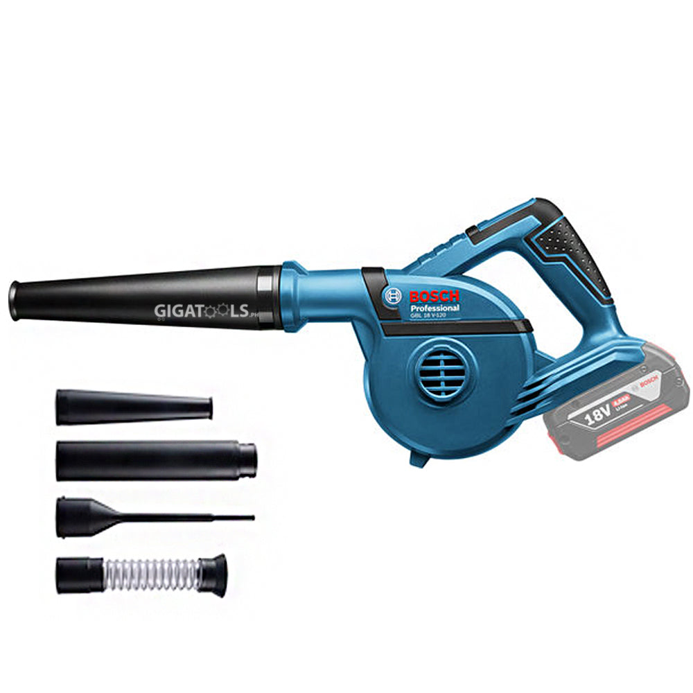 Bosch Gbl 18v 1 Professional Cordless Blower Heavy Duty Bare Too Gigatools Industrial Center