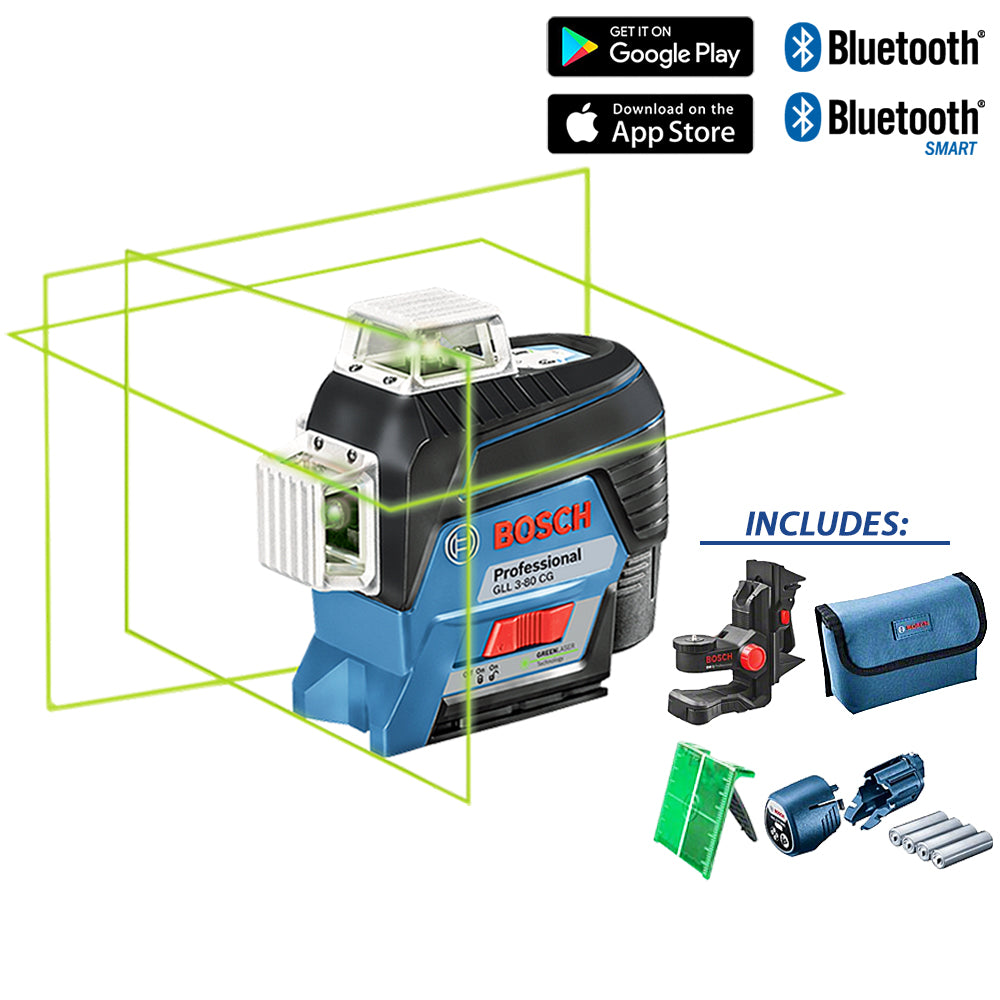 Bosch Gll 3 80 Cg Professional Line Laser Gigatools Ph