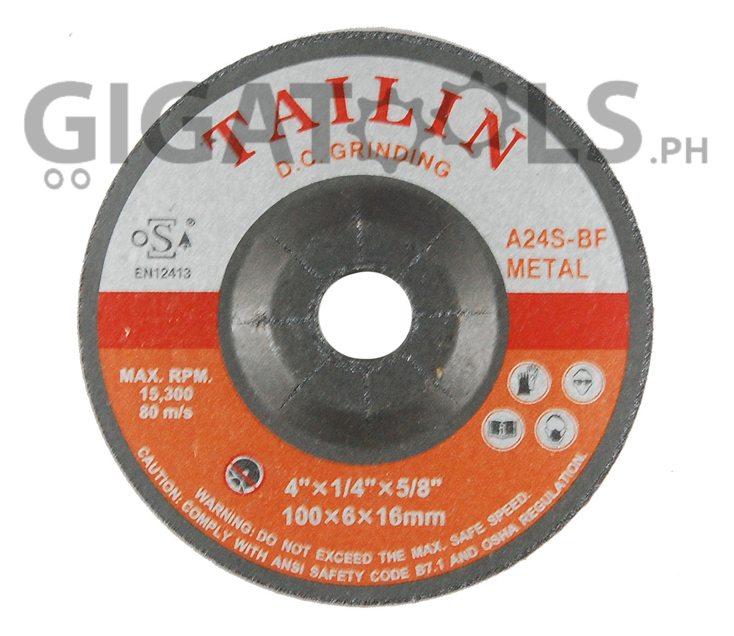 Tailin 4 Grinding Disc For Steel Gigatools Industrial Center