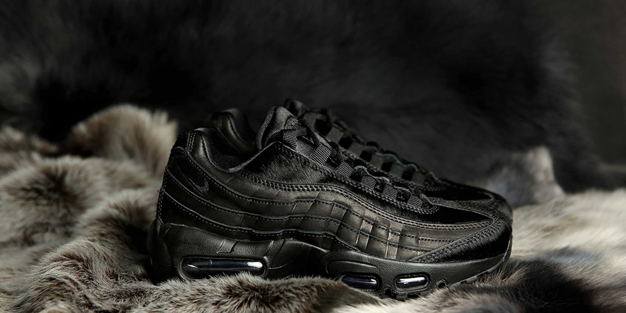 release: nike black pony hair pack now available - Pam Pam Womenswear