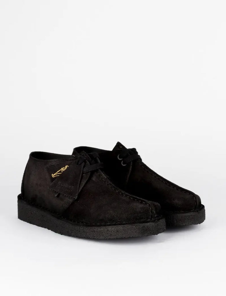 Clarks Originals Desert Trek Black Suede Pam Pam London