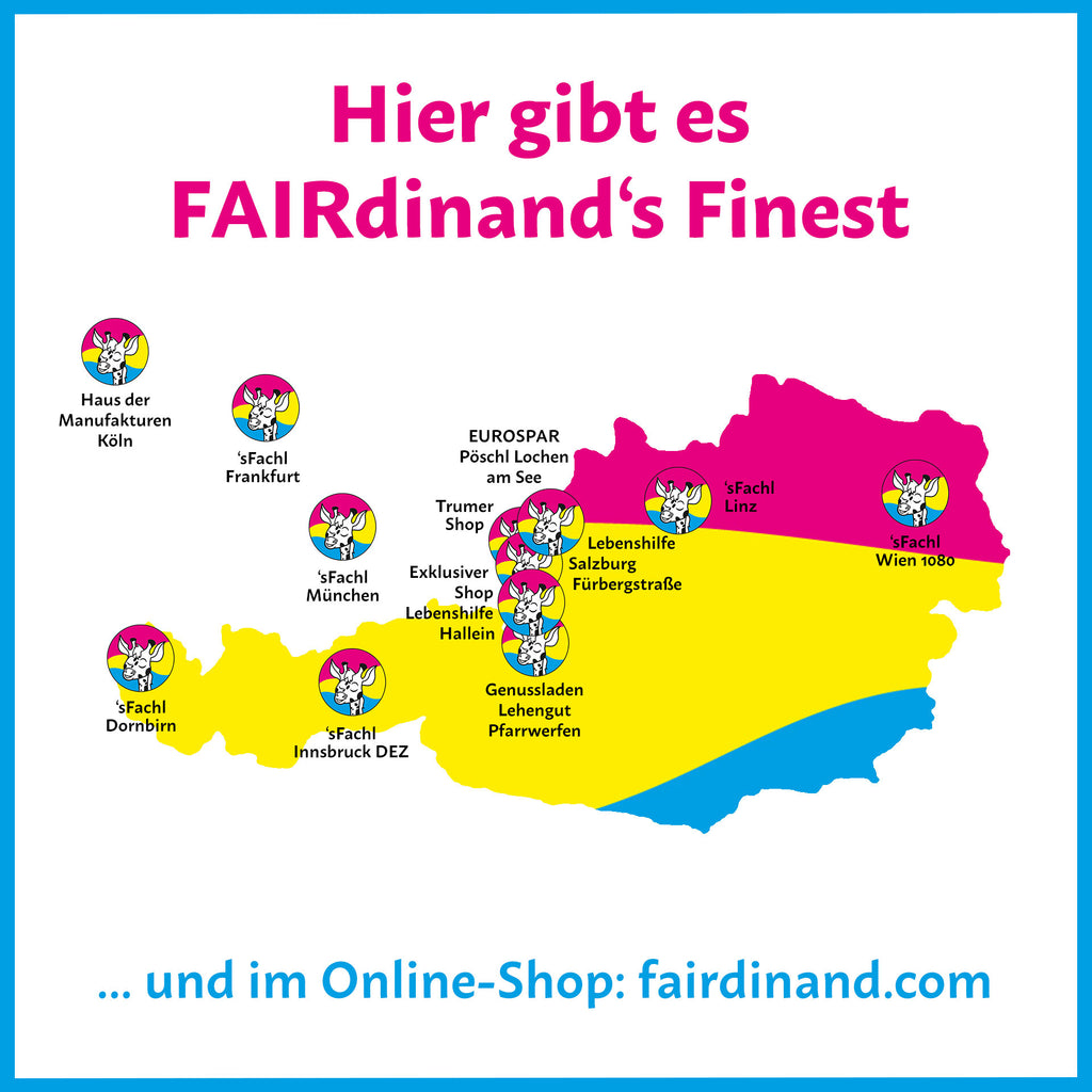FAIRdiland (die FAIRdinand Läden Landkarte)