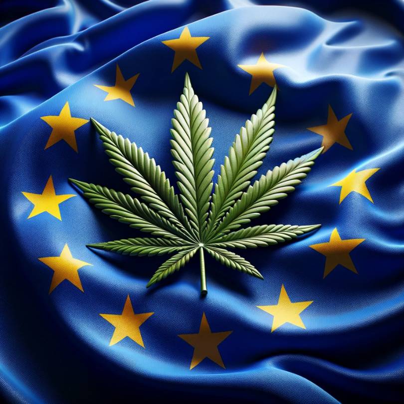 Drapeaux européen cannabis Performance-CBD