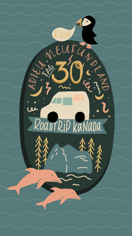 Carnet de voyage illustratif Roadtyping Canada Franziska Schatz Jour 30