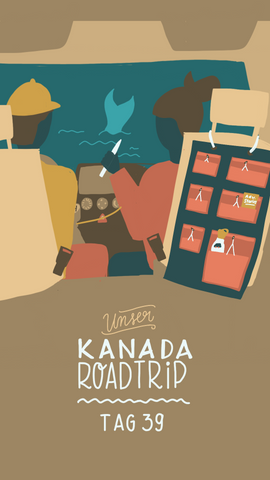 Illustratives Reisetagebuch Roadtyping Kanada Franziska Schatz Tag 39