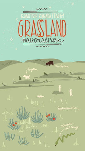 Carnet de voyage illustratif Roadtyping Canada Franziska Schatz Jour 61