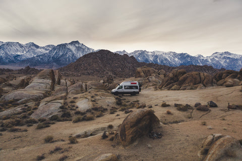 camping pitch alabama hills california the most beautiful pitches motorhome campervan