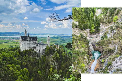 dactylographier randonnée enfants tour en montagne randonnée allgäu ostallgäu neuschwanstein alpsee füssen