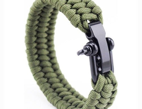 Paracord Bracelet in Khaki