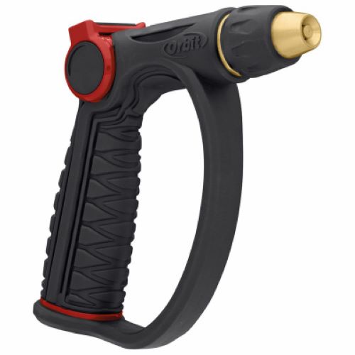 Orbit 28233 Pro Flo Thumb Control D-Grip Contractor Adjustable Garden Hose Nozzle - Quantity of 2