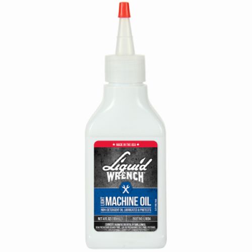 Blaster L1004 4 oz Bottle of Liquid Wrench Light Machine Oil - Quantity of 6