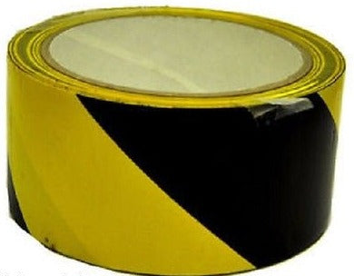 (18) rolls C H Hanson # 15045 2" x 54' Yellow / Black Striped Floor Safety Tape - Highway To Buy 