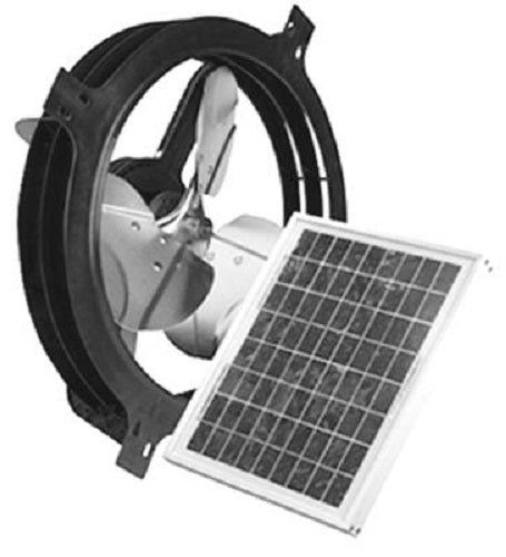 Air Vent 53560 / NPSG8 Solar Powered Gable Exhaust Fan - Quantity of 1