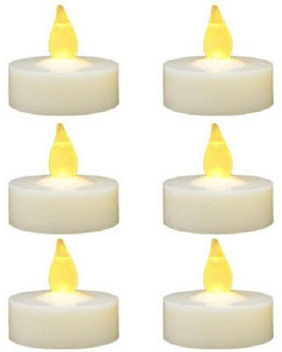 White Flameless Tea Lights + Reviews