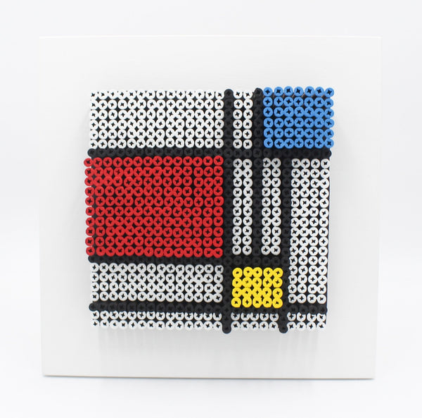 Screw Art : Mondrian par Alessandro Padovan
