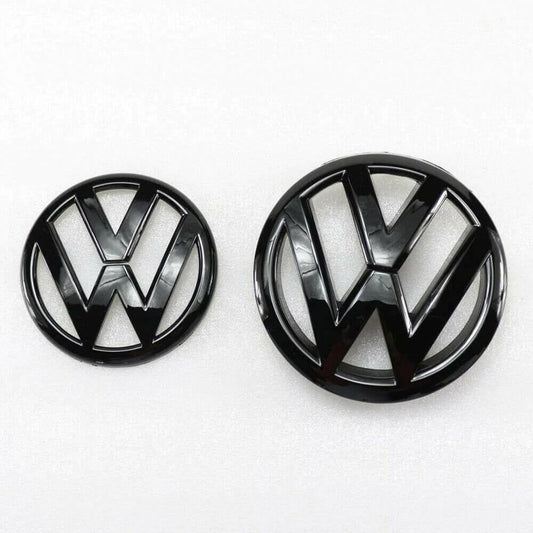 2x Logos Volkswagen Golf VII 7 Noir brillant – France Tuning