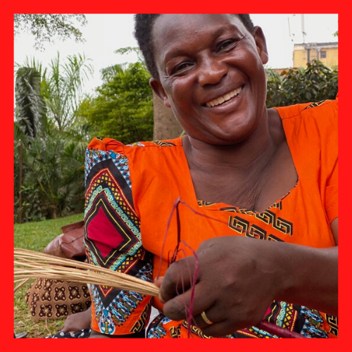 Ugandan Basket Weaver | Baskets of Africa