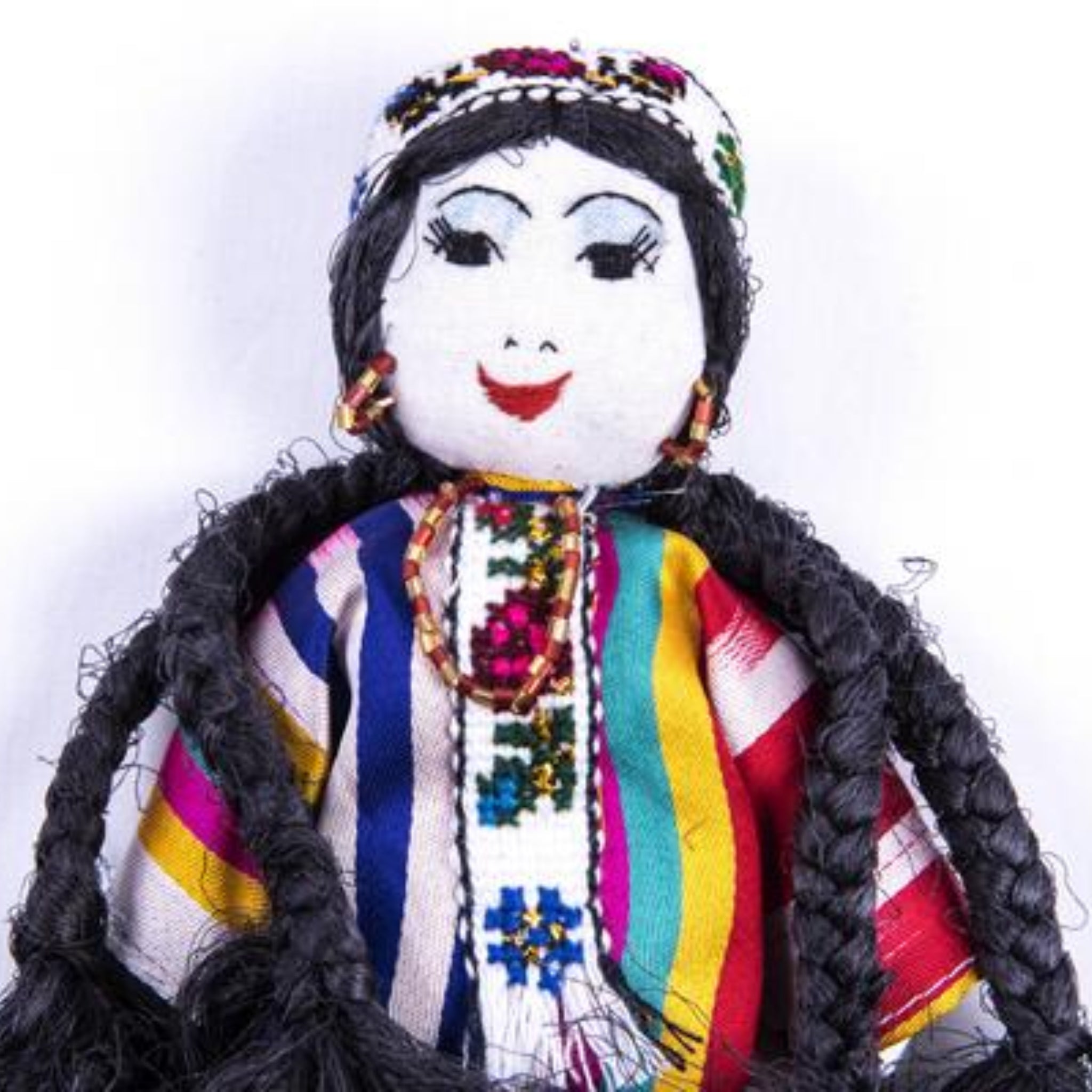 International Dolls in Traditional Tajik Dress - Fair Trade - HoonArts