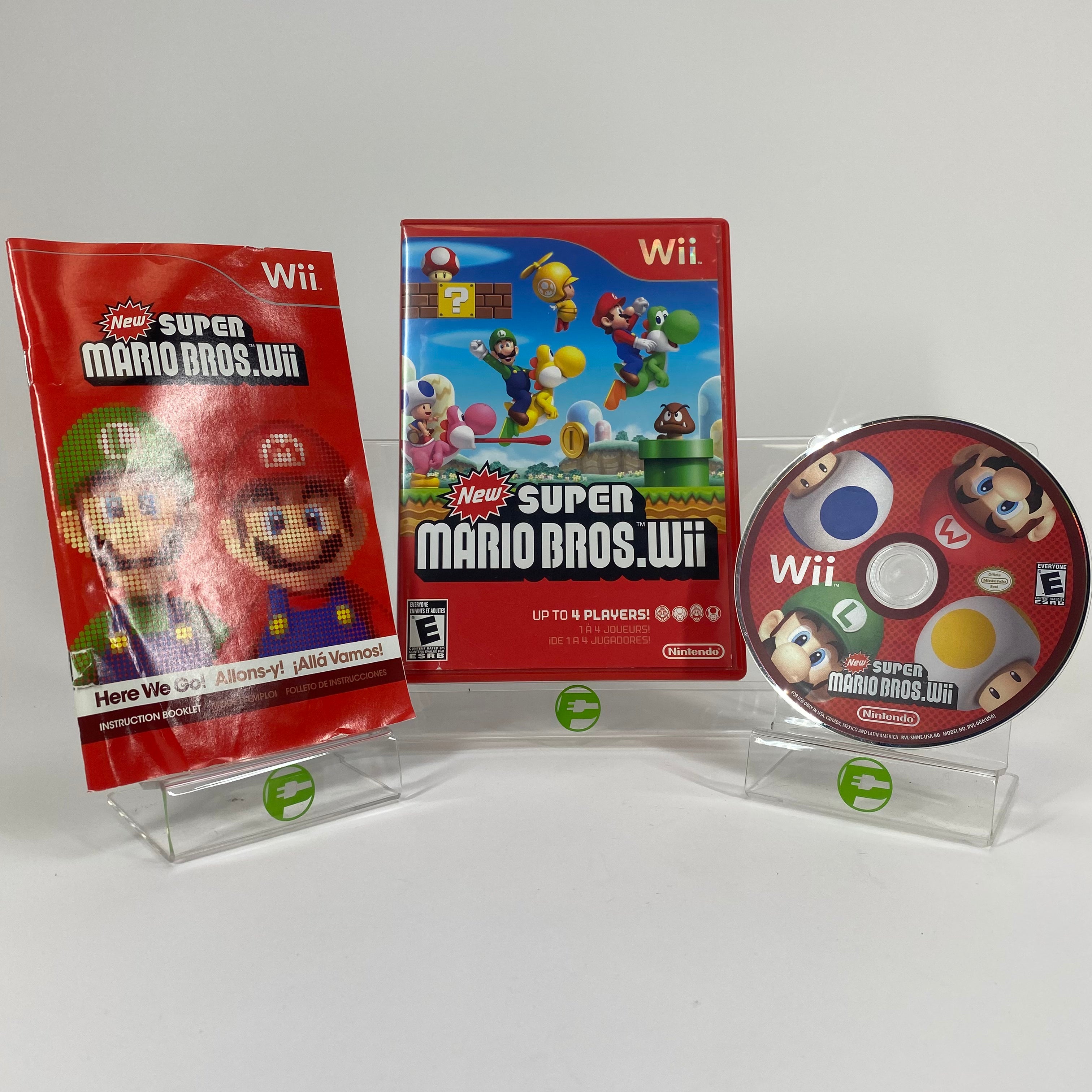 New Super Mario Bros. Wii  (Nintendo Wii, 2009) COMPLETE