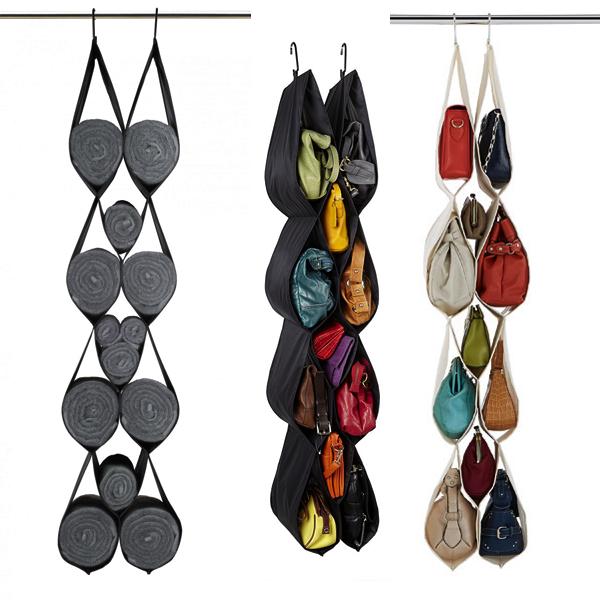 12-Pocket Self-Adjusting Hanging Organizer – LivingDeal