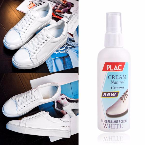 white shoe care