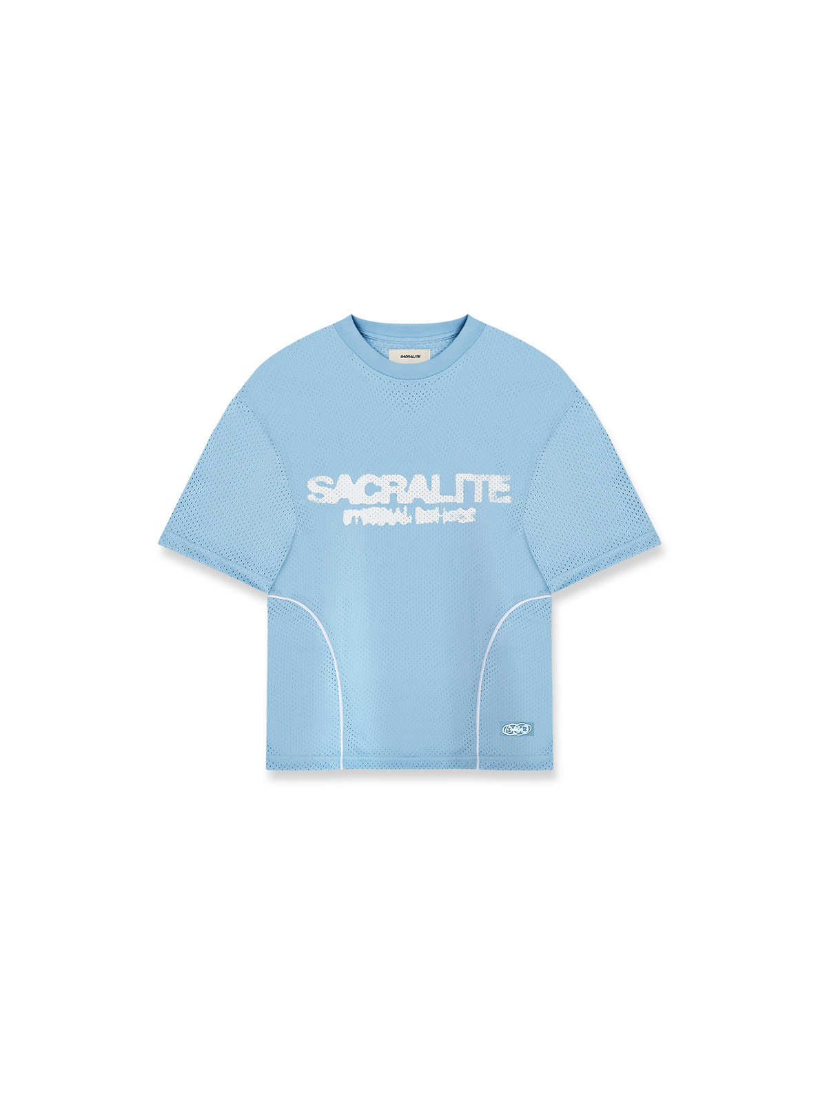 MESH TSHIRT - BLUE - Sacralite product image