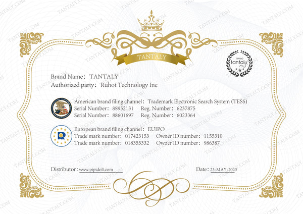 Tantaly Zertifikat