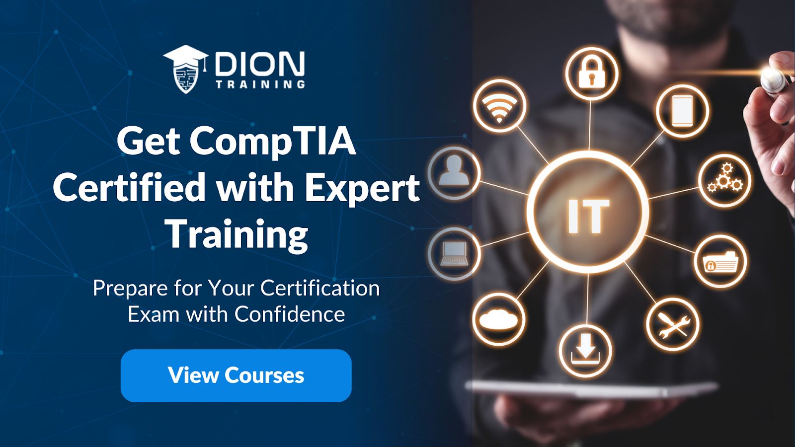 Excel in your career with CompTIA courses.