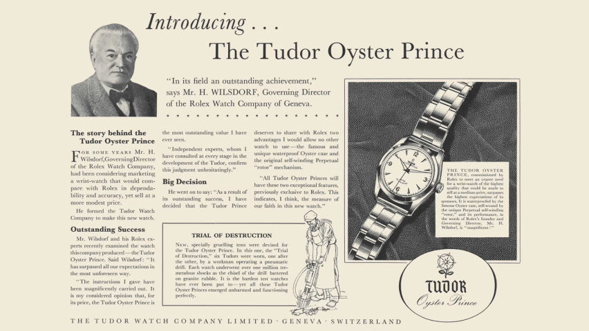 Tudor Oyster Prince