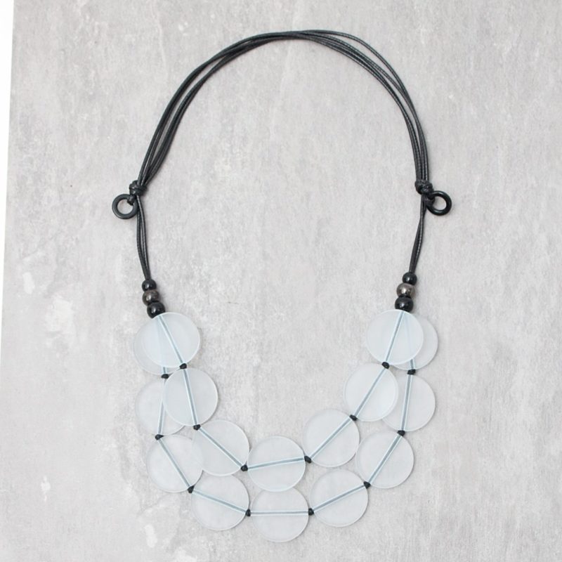 SYLCA FROSTED VIVIAN STATEMENT NECKLACE - UN21N22FRO