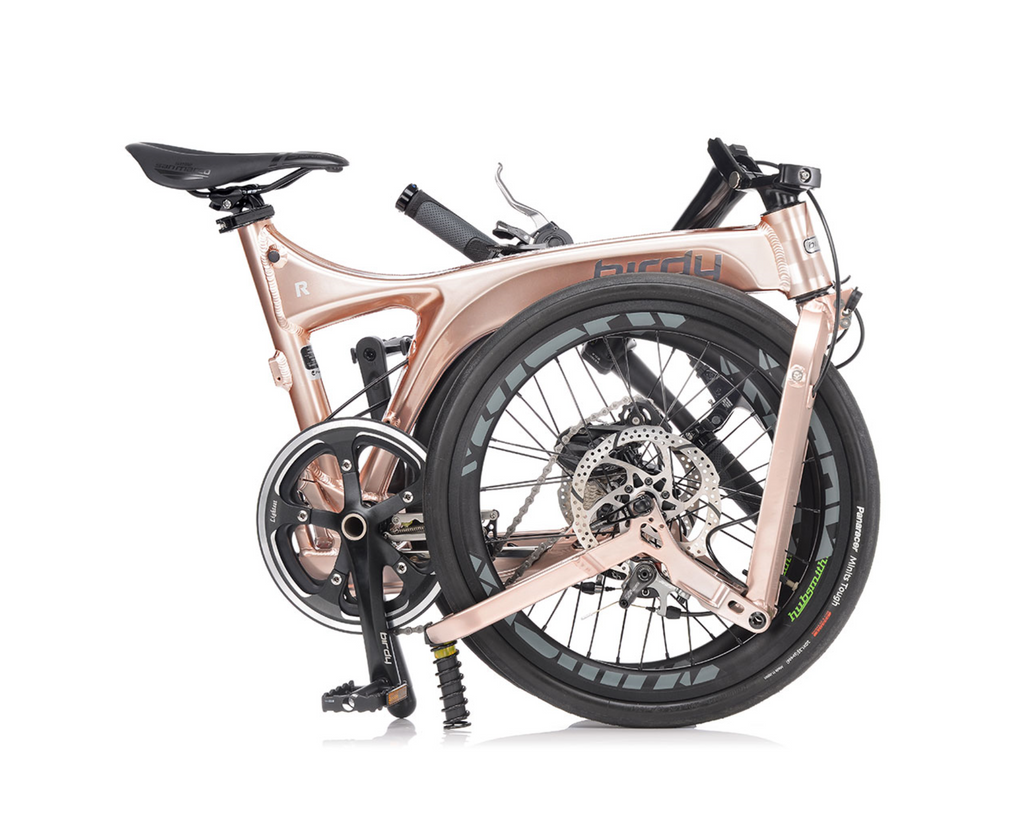 bike rose gold