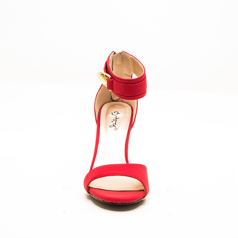 Qupid Woman Shoes GRAMMY-08 Dark Red | Qupid