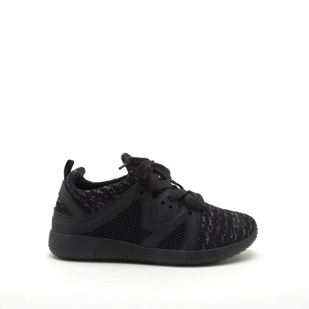 Shoes Nacara-13 Black Lace Up Sneaker