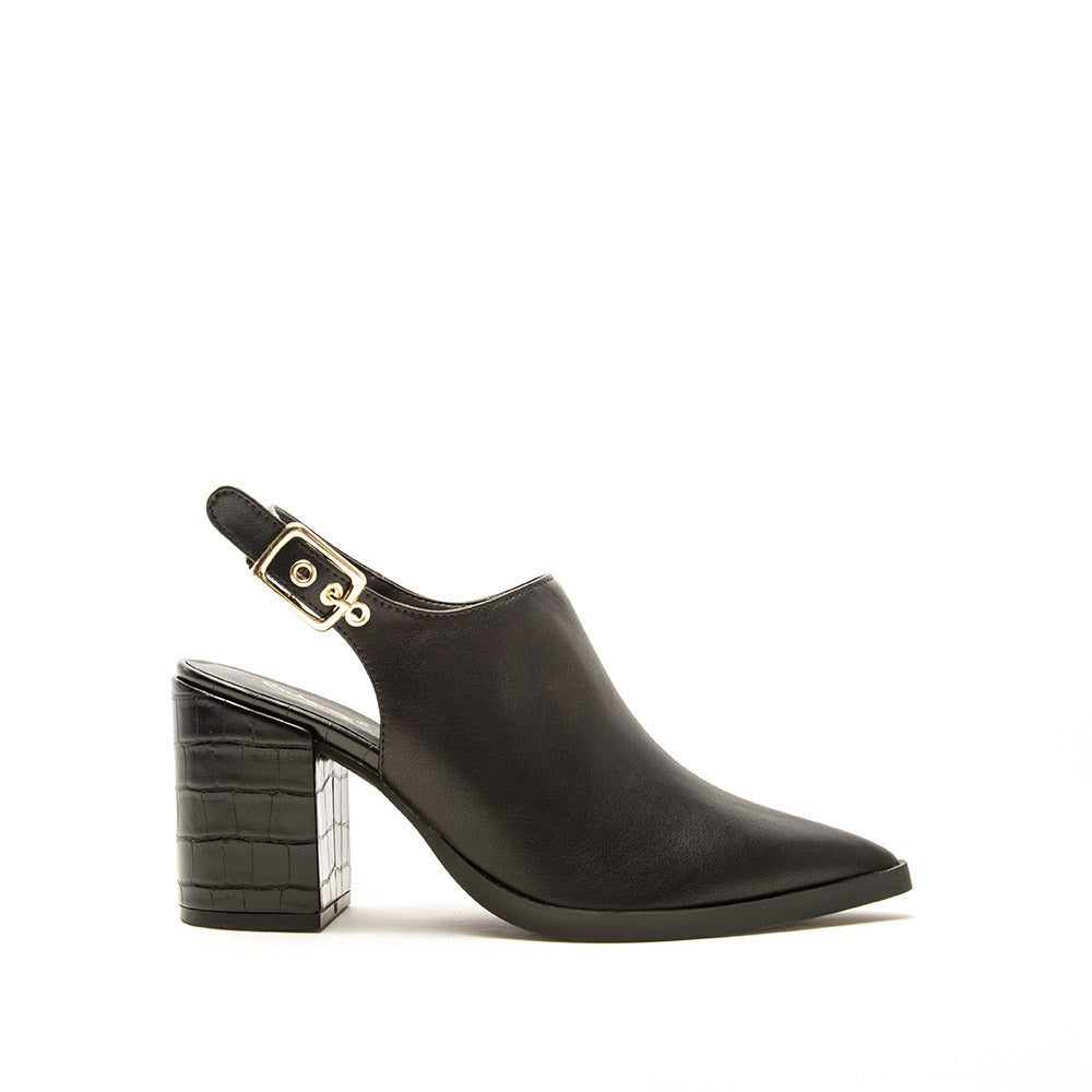 qupid mules black