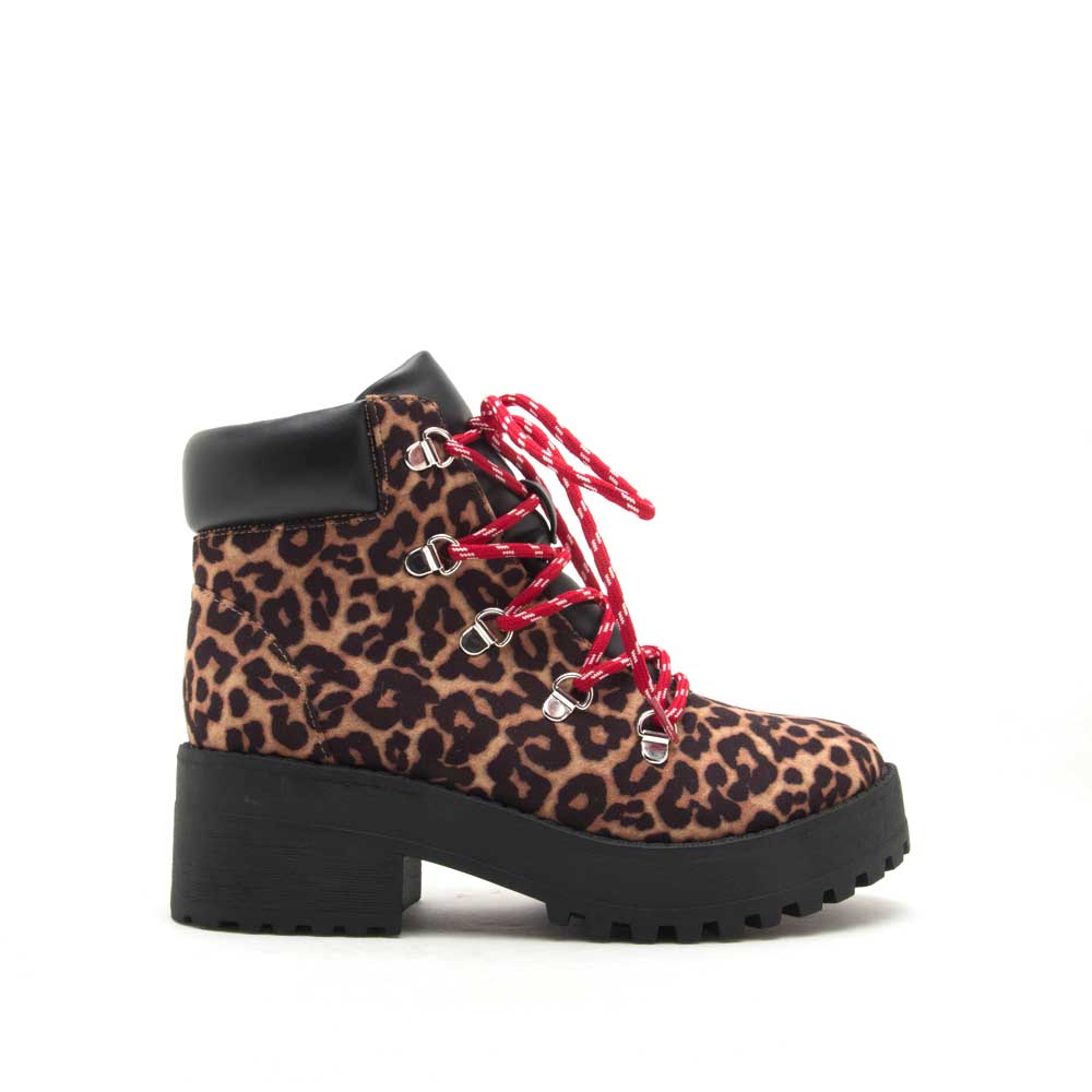 qupid lace up booties