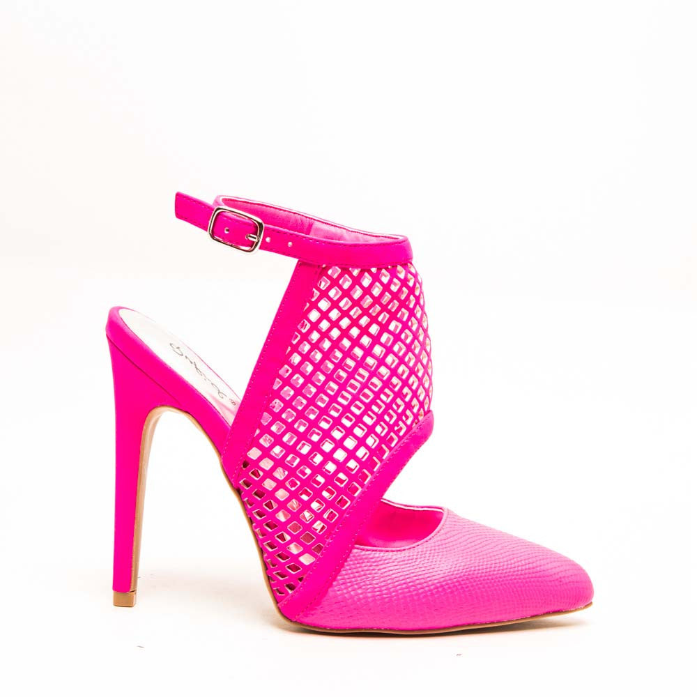 pink snake shoes