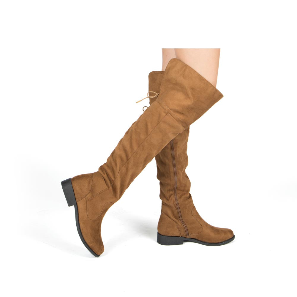 knee high construction boots