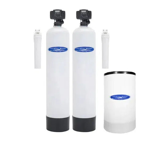 arsenic filter whole house high capacity with softener, front view