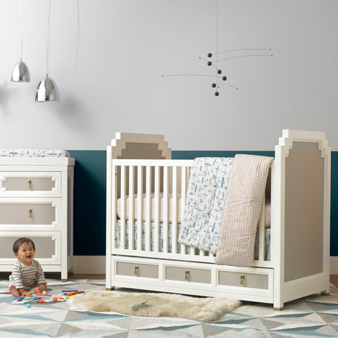 Dwellstudio Vanderbilt Crib Safe Sustainable Baby