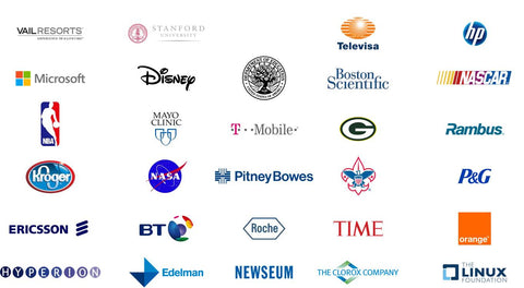 A partial list of companies and organizations that have contracted to have Phil McKinney deliver a keynote talk