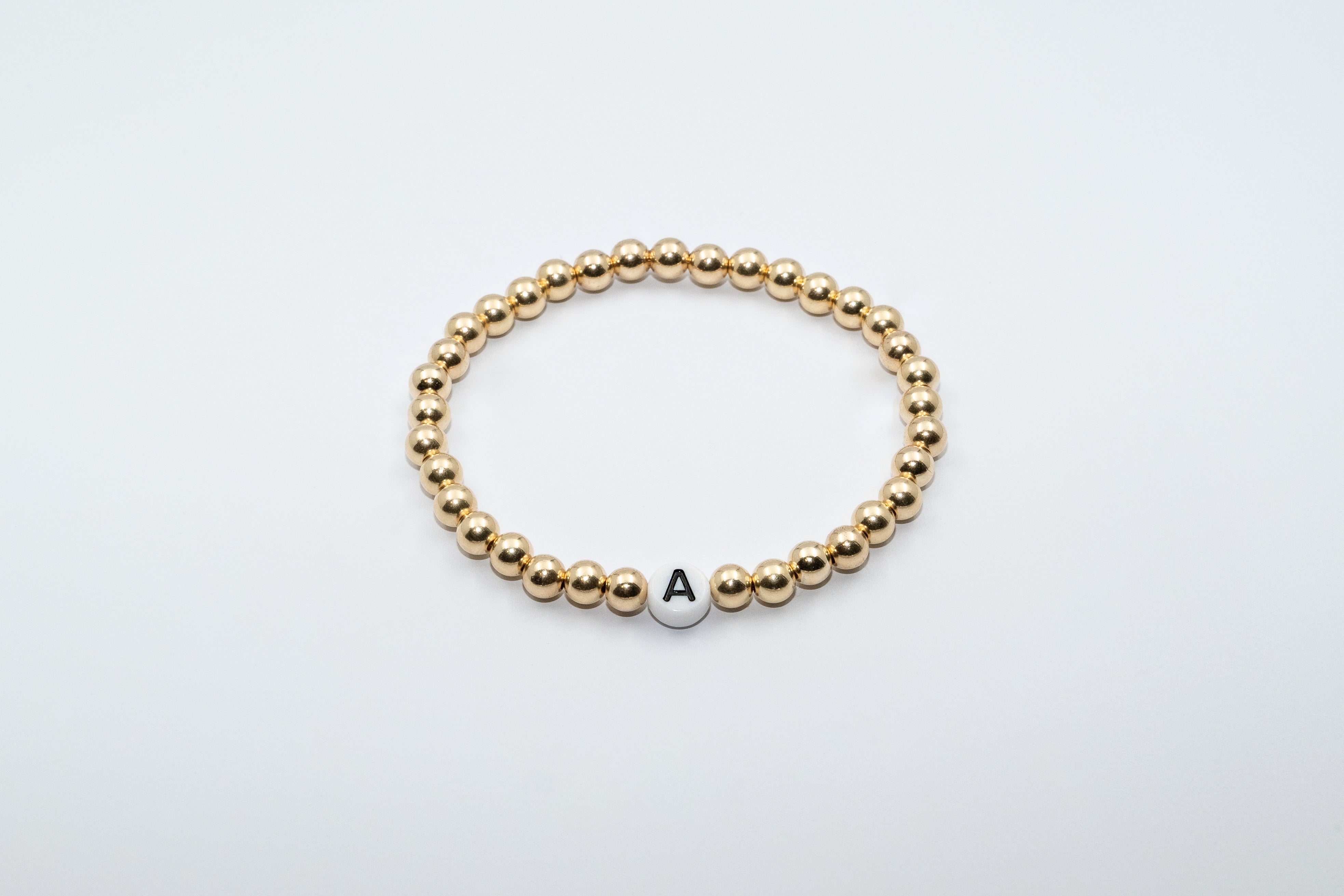 14K Tri-Color Gold Braided Italian Stretch Bracelet