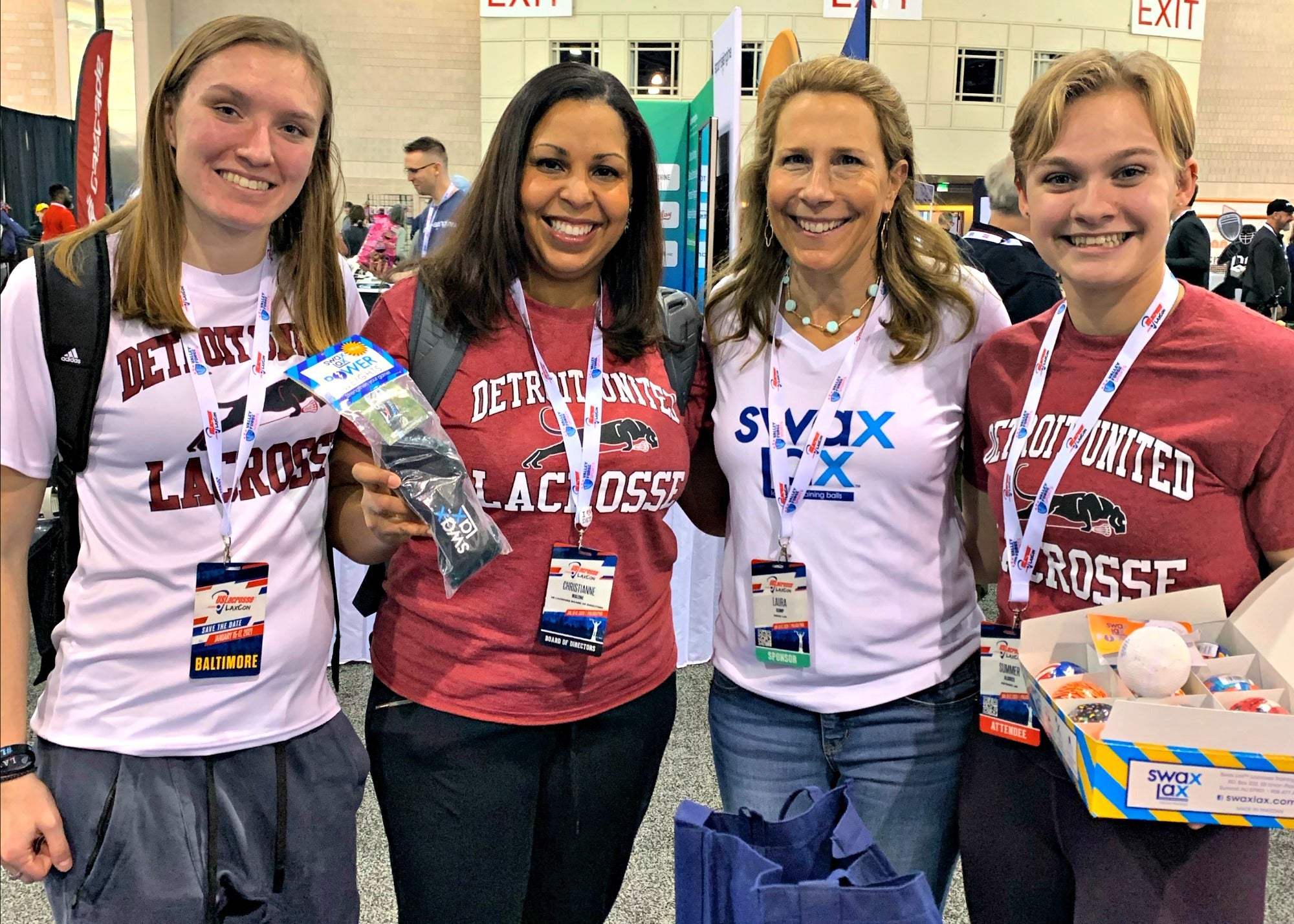 Christianne - winner of our Saturday 2020 LaxCon Swax Lax giveaway bundle