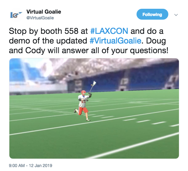 All of us at Swax Lax love that Virtual Goalie was created by a father/son duo!