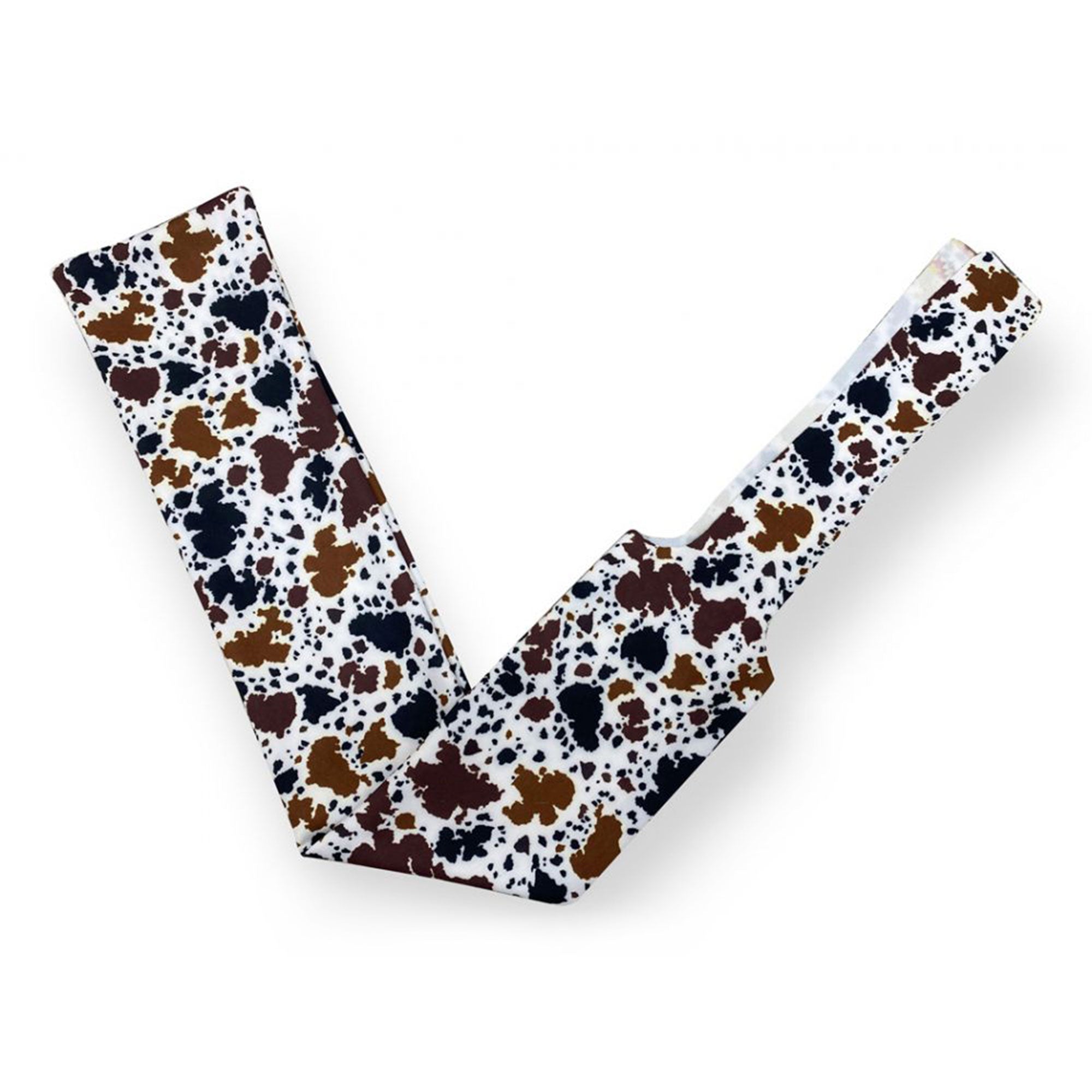 Showman Lycra cow printed slip on tail bag 178003